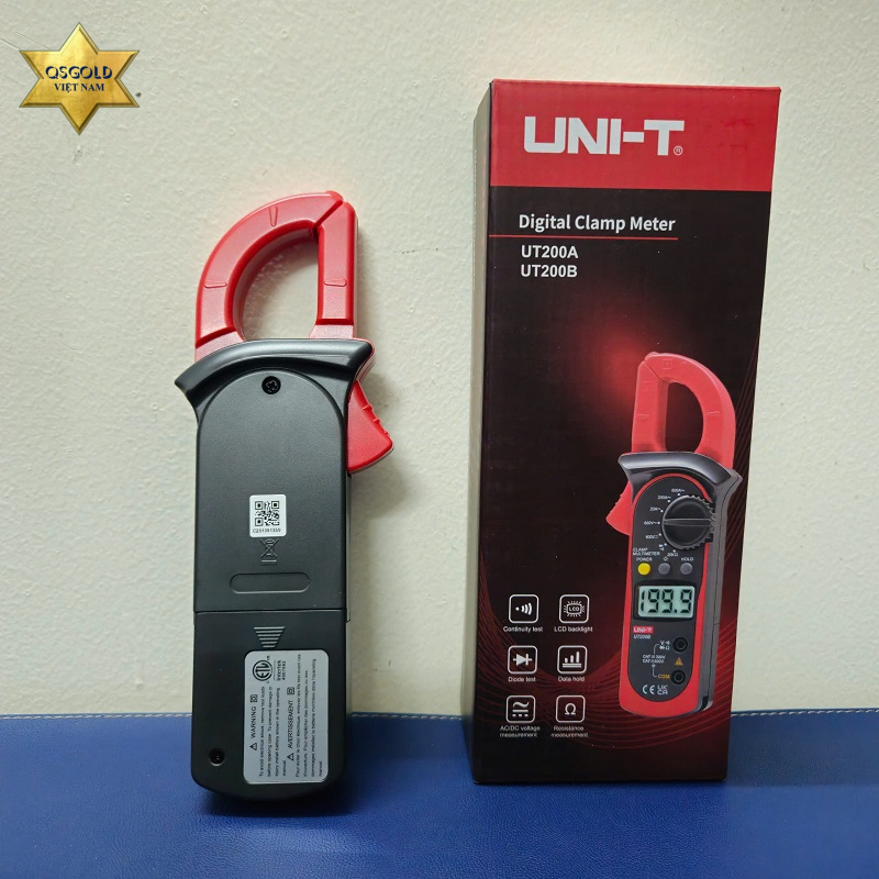 Ampe kìm kẹp dòng AC Uni-T UT200A Chính Hãng