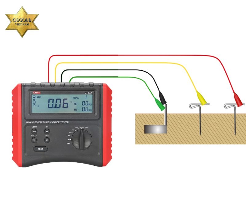 Thiết bị đo điện trở đất, điện trở suất Uni-T UT572 Chính Hãng