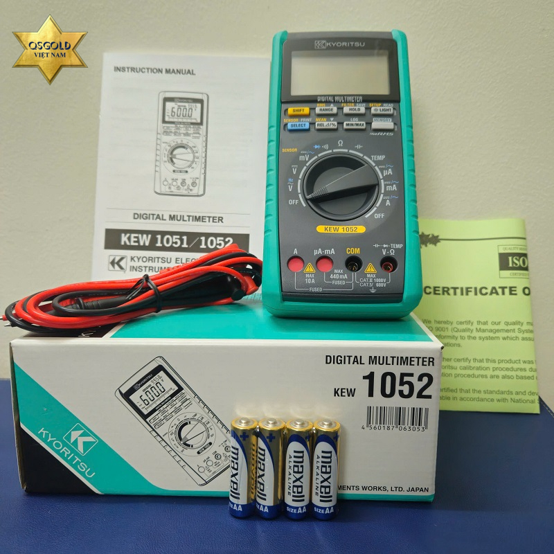 Đồng hồ vạn năng Kyoritsu 1052 Chính Hãng