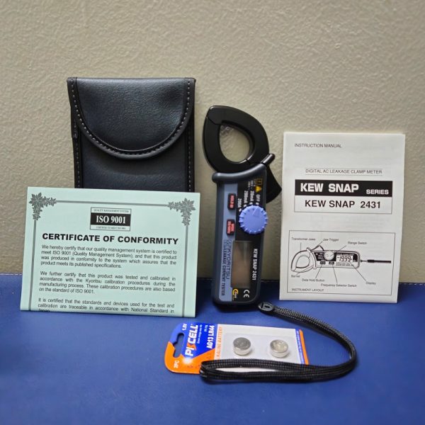 Ampe kìm đo dòng rò Kyoritsu 2431