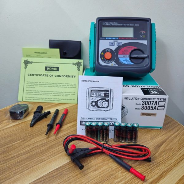 Máy đo điện trở cách điện Kyoritsu 3005A