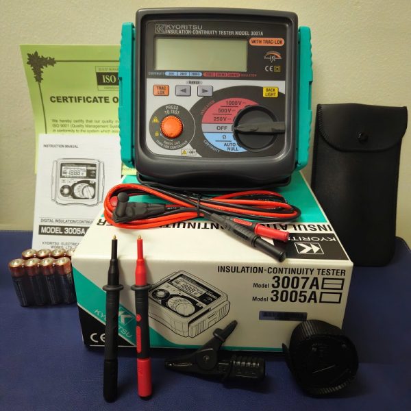 Đồng hồ đo điện trở cách điện Kyoritsu 3007A