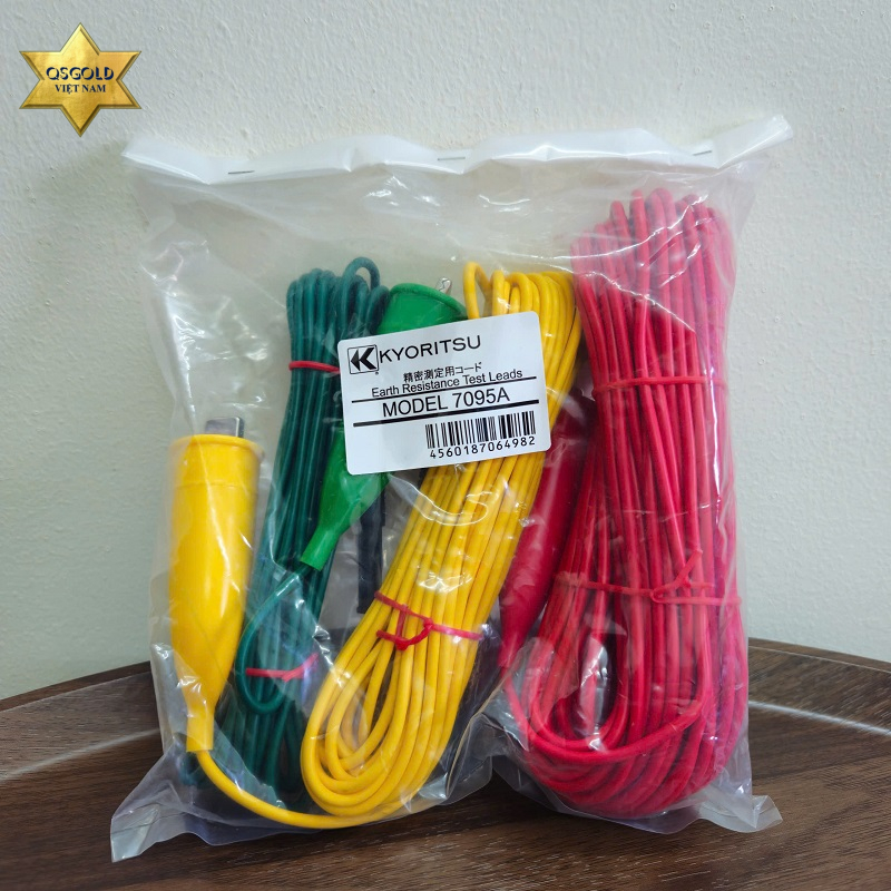 Bộ dây đo máy đo điện trở đất Kyoritsu 7095A Chính Hãng