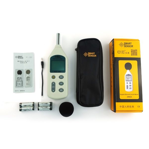 Máy đo cường độ âm thanh SmartSensor AR824 Chính Hãng