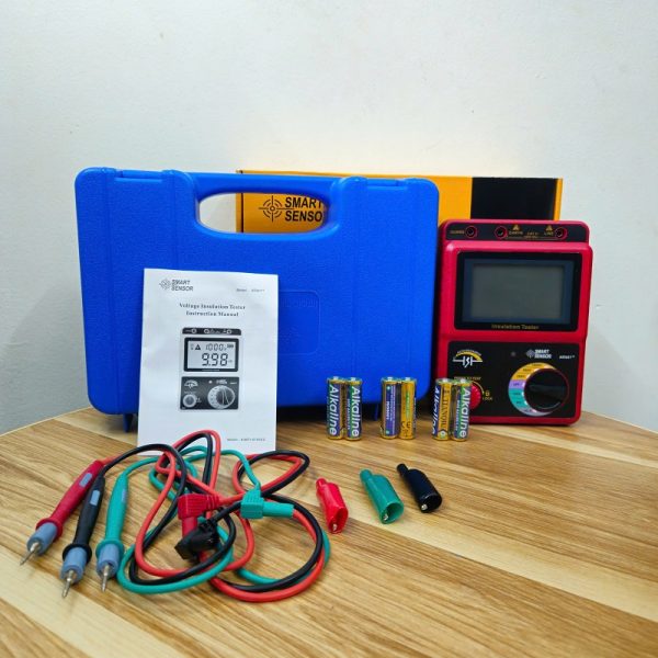 Đồng hồ đo điện trở cách điện SmartSensor AR907+ Chính Hãng