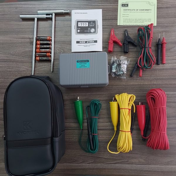 Máy đo chống sét Kyoritsu 4105A Chính Hãng