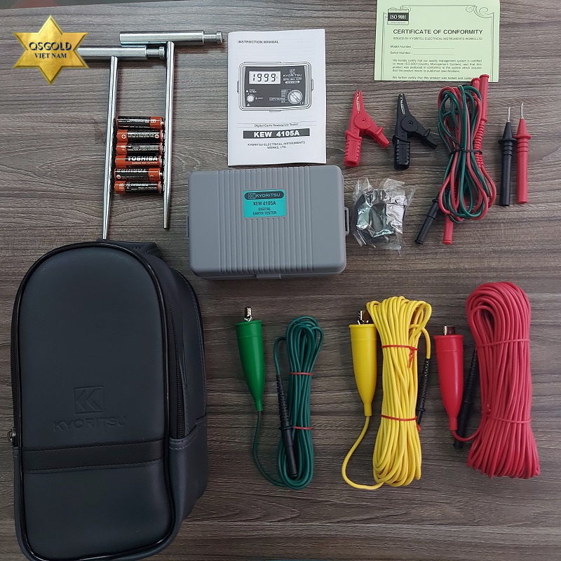 Máy đo chống sét Kyoritsu 4105A Chính Hãng