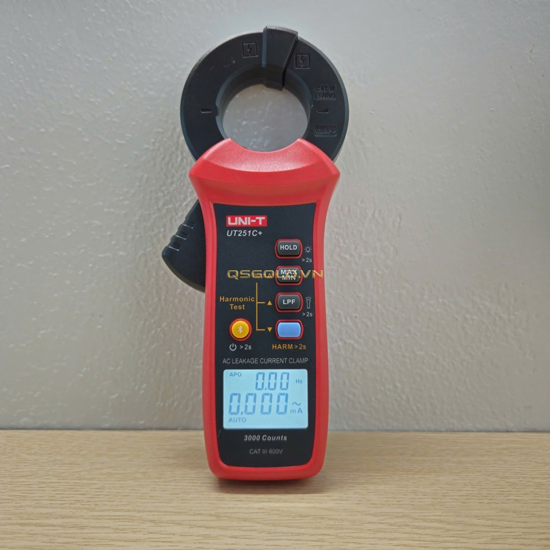 Đồng hồ kẹp dòng rò AC Uni-T UT251C+ (3mA-60A) Chính Hãng