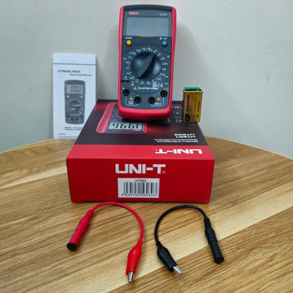 Máy đo LCR Uni-T UT603 (20MΩ/600uF/20H) Chính Hãng