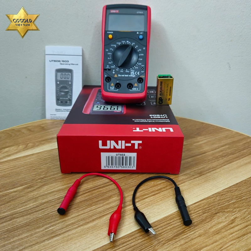 Máy đo LCR Uni-T UT603 (20MΩ/600uF/20H) Chính Hãng