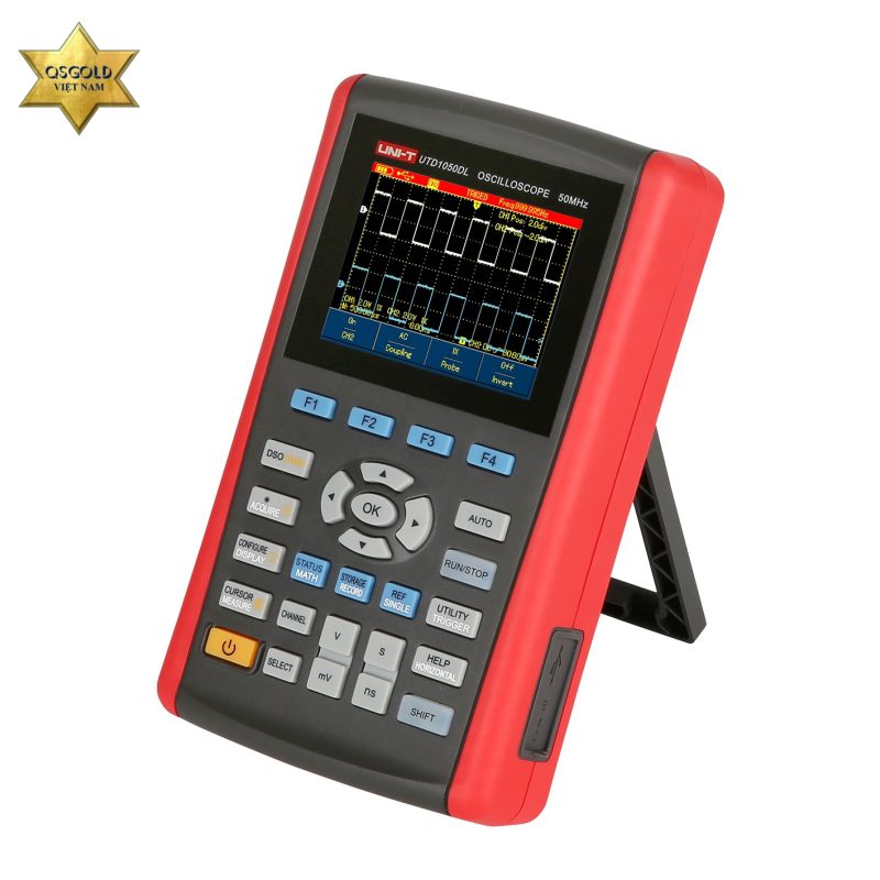 Máy hiện sóng cầm tay Uni-T UTD1050DL (50MHz; 250Msa/s; 2CH) Máy hiện sóng cầm tay Uni-T UTD1050DL