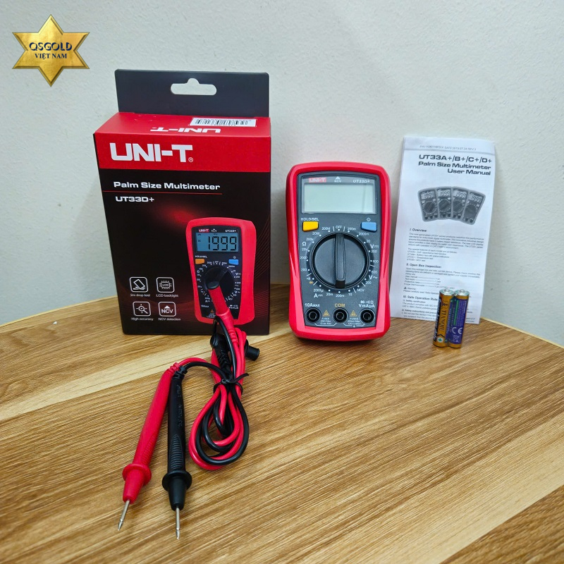 Đồng hồ vạn năng Uni-T UT33D+ Chính Hãng