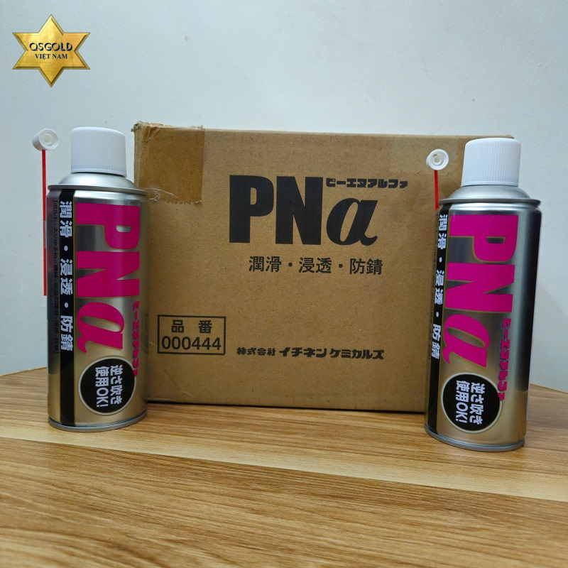 Chai xịt bôi trơn chống gỉ Taiho Kohzai PNα000444 Chính Hãng