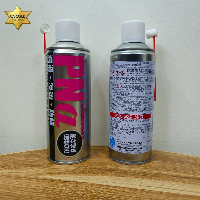 Chai xịt bôi trơn chống gỉ Taiho Kohzai PNα000444 Chính Hãng