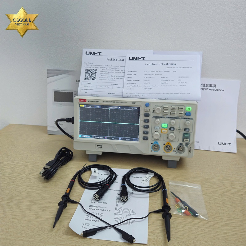 Máy đo hiện sóng để bàn Uni-T UTD2102CEX+ Chính Hãng