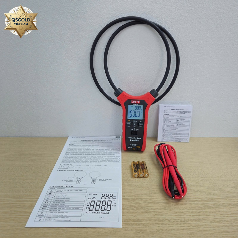 Ampe kìm mềm True RMS Uni-T UT281E+ Chính Hãng
