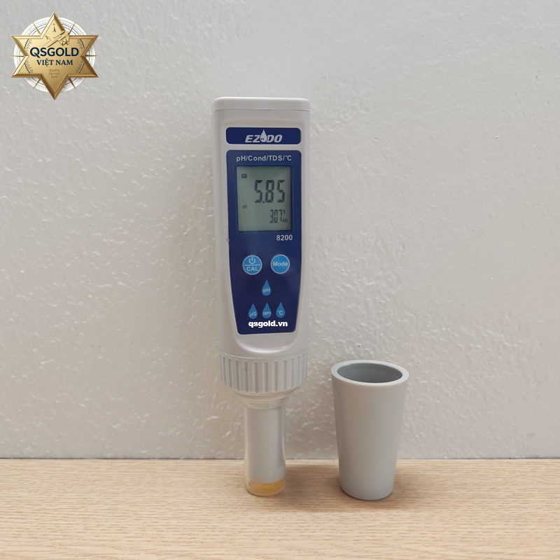Máy đo pH/ORP/EC/TDS/Độ mặn/Nhiệt độ Ezdo 8200 Chính hãng