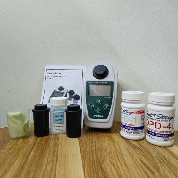 Máy đo Clo dư và Clo Ezdo FTC420 Chính Hãng