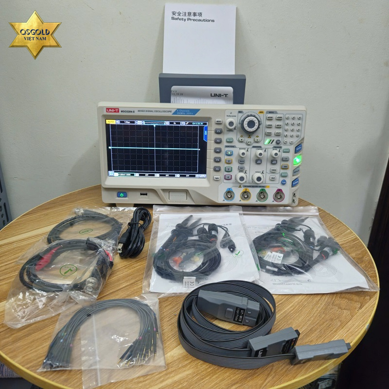 Sscilloscope Uni-T MSO2204-S Chính Hãng