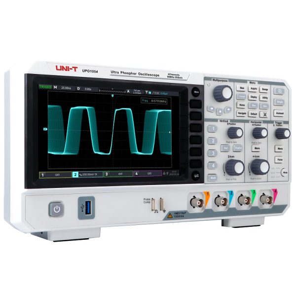 Máy hiện sóng Uni-T UPO1054 (50MHz, 4CH) Oscilloscope Uni-T UPO1054 Chính Hãng