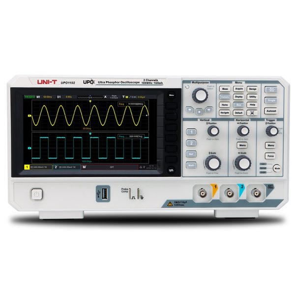 Máy hiện sóng Uni-T UPO1102 (100MHz, 2CH) Máy hiện sóng Uni-T UPO1102