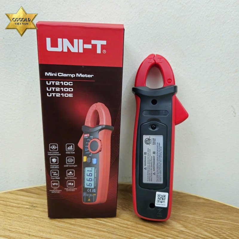 Đồng hồ kẹp dòng bỏ túi Uni-T UT210E Chính Hãng
