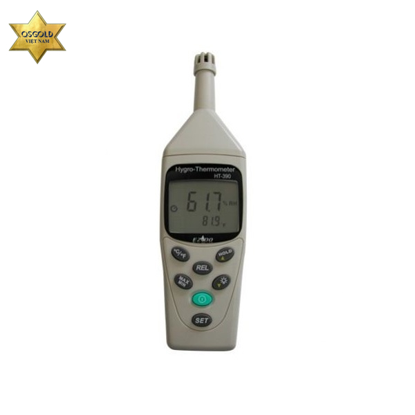 Máy đo nhiệt độ, độ ẩm cầm tay Ezdo HT-390