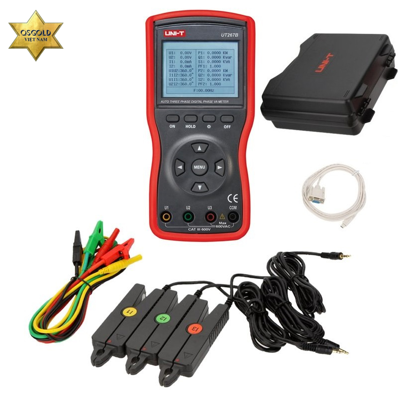 Máy đo công suất điện 3 pha Uni-T UT267B Chính Hãng