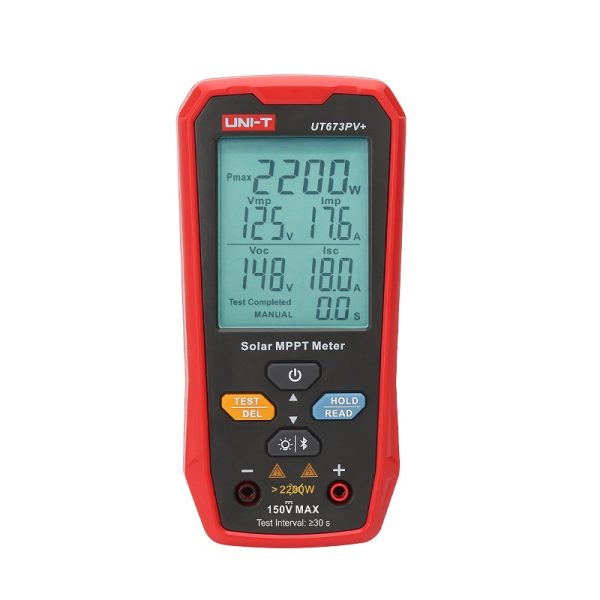 Máy đo MPPT pin mặt trời Uni-T UT673PV+