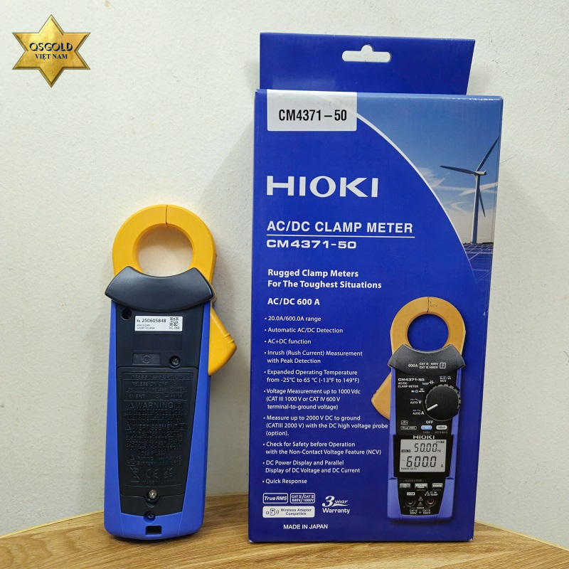 Ampe Kìm kẹp dòng AC/DC Hioki CM4371-50 Chính Hãng