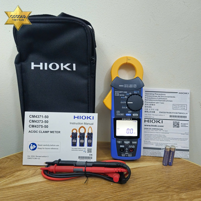 Ampe Kìm kẹp dòng AC/DC Hioki CM4371-50 Chính Hãng