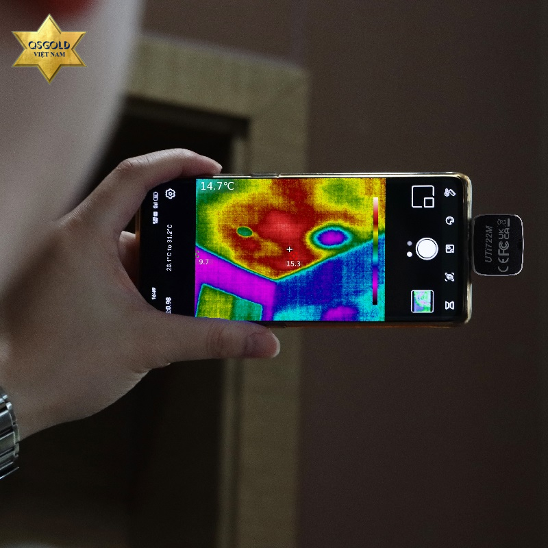 Camera nhiệt cho điện thoại thông minh Uni-T UTi722M Chính Hãng