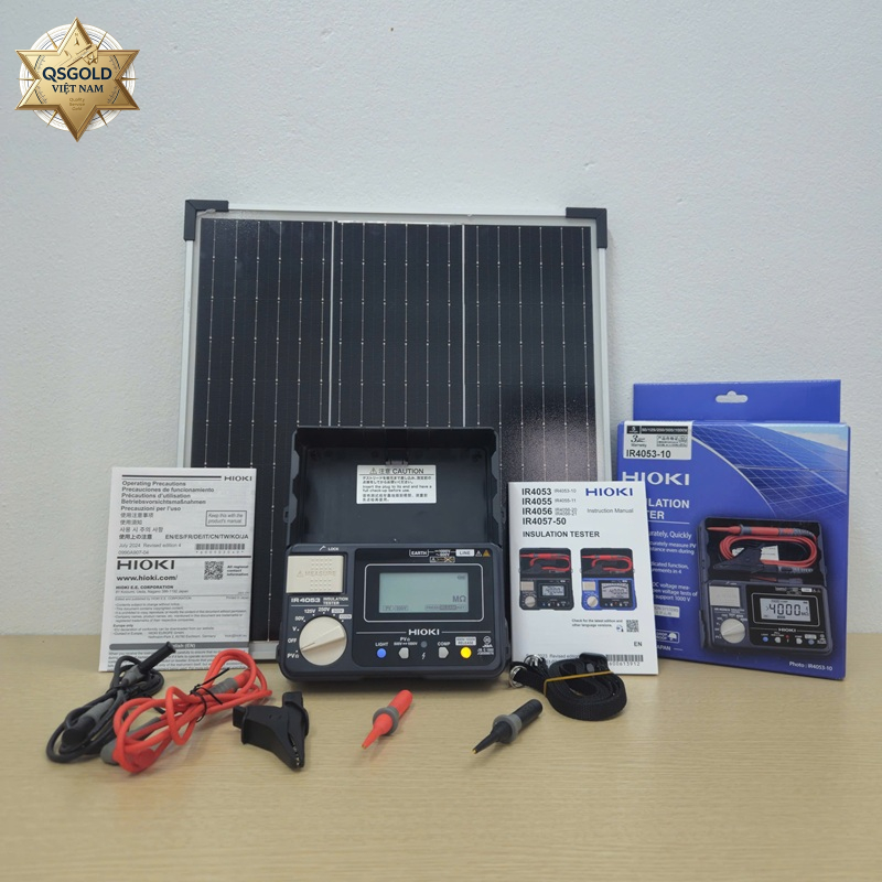 Máy đo điện trở cách điện PV Solar Hioki IR4053-10 Chính Hãng