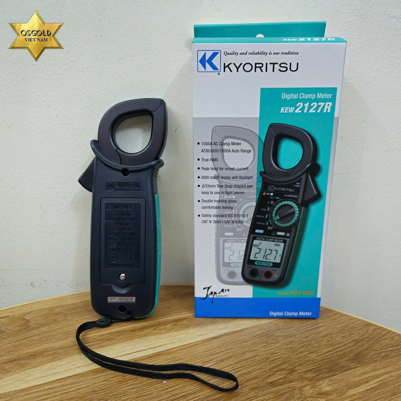 Ampe kìm Kyoritsu 2127R (AC;1000A) Chính Hãng