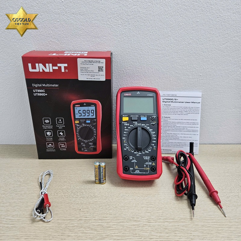 Đồng hồ vạn năng Uni-T UT890C Chính Hãng