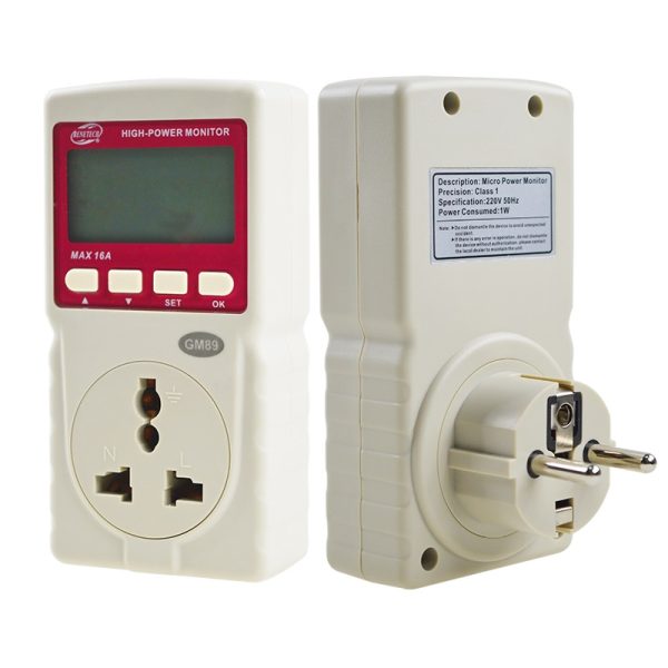 Máy đo công suất ổ cắm Benetech GM89