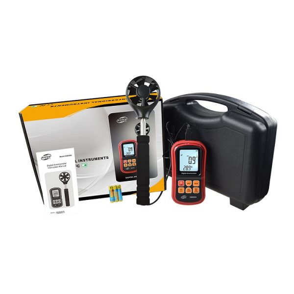 Máy đo tốc độ gió, lưu lượng gió, nhiệt độ Benetech GM8909