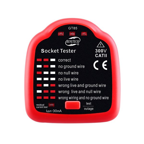 Thiết bị kiểm tra ổ cắm Benetech GT85 Chính Hãng