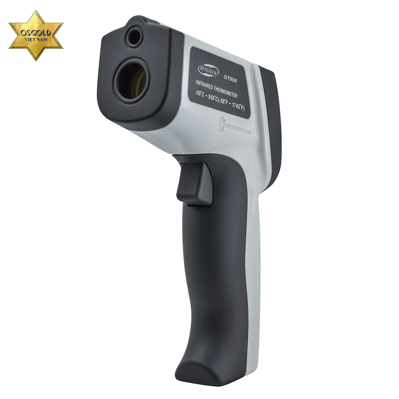 Súng đo nhiệt độ hồng ngoại Benetech GT950 (950℃, Laser 9 điểm) Chính hãng