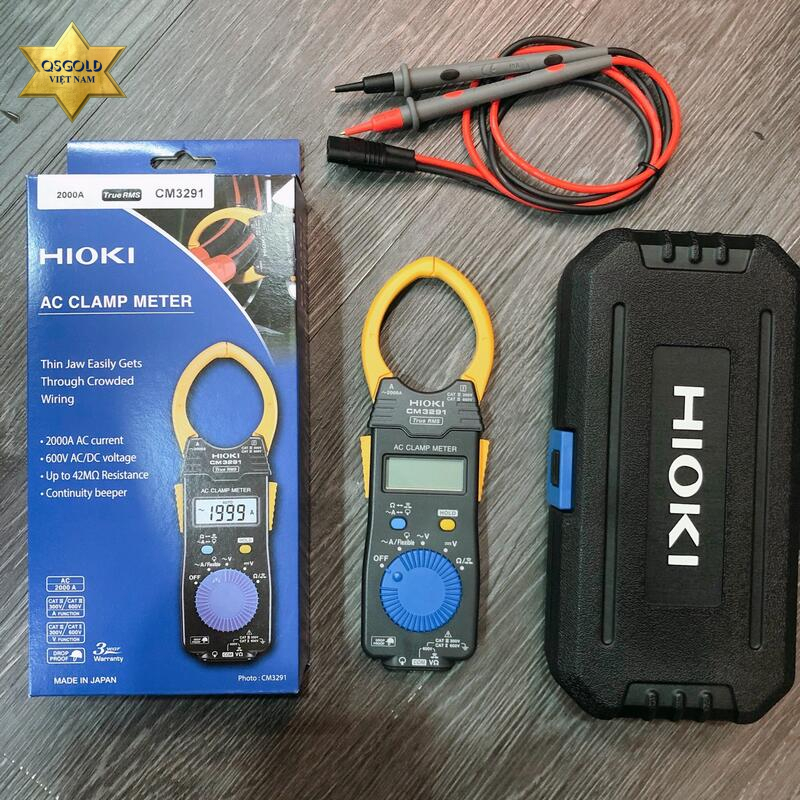 Ampe kìm AC True RMS Hioki CM3291