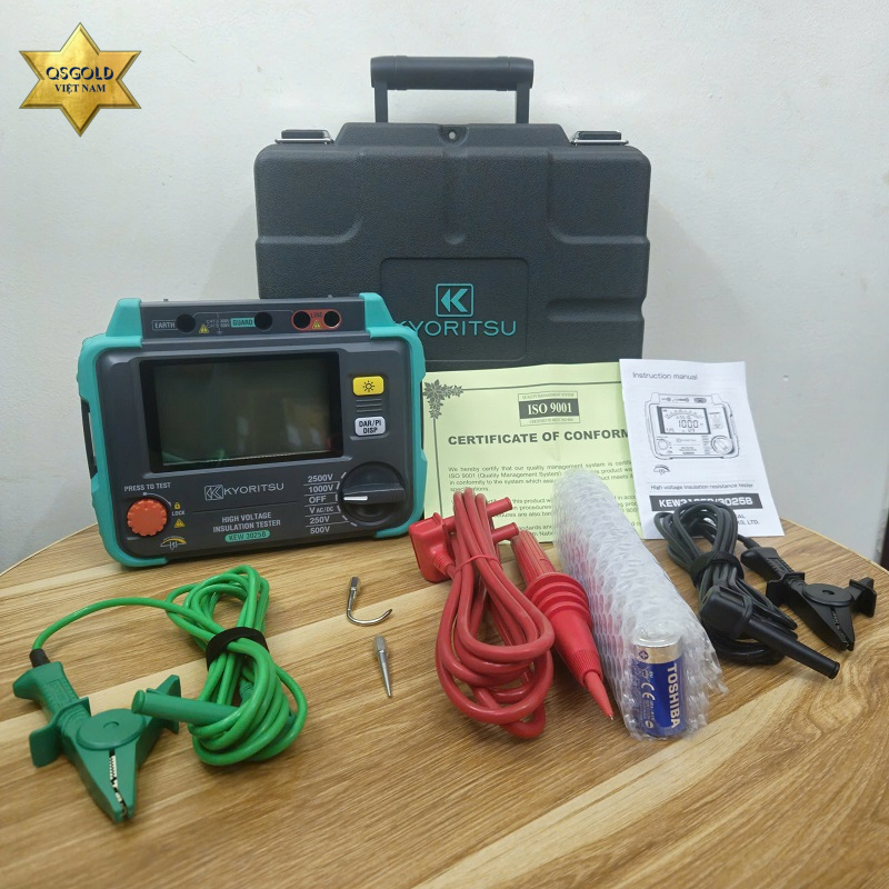 Đồng hồ đo điện trở cách điện Kew 3025B Chính Hãng