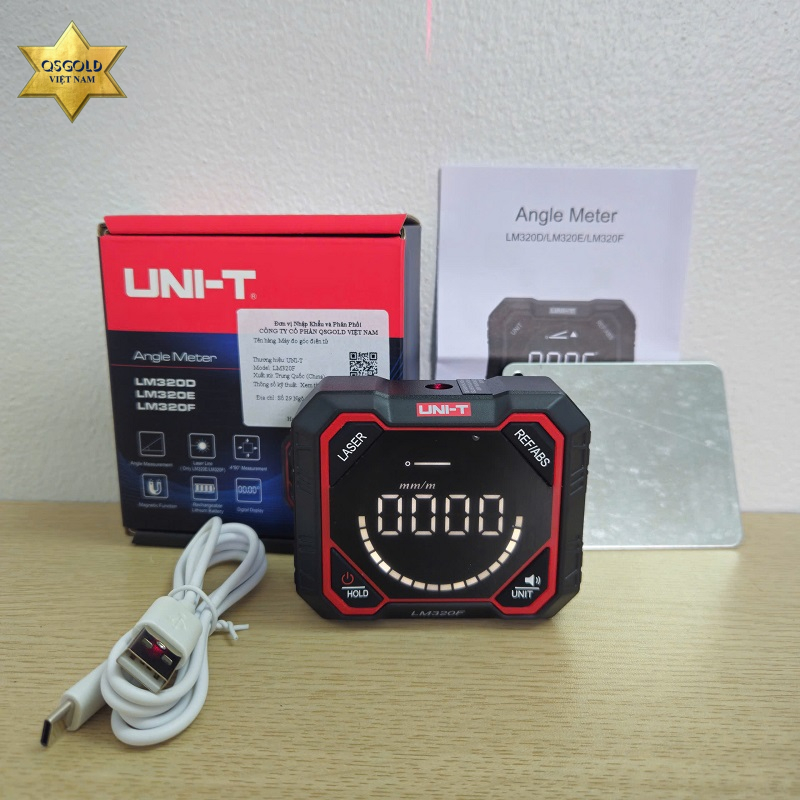 Máy đo góc, máy cân mực Uni-T LM320F Chính Hãng