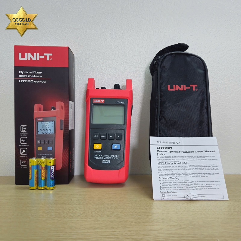 Máy đo công suất quang Uni-T UT693D Chính Hãng