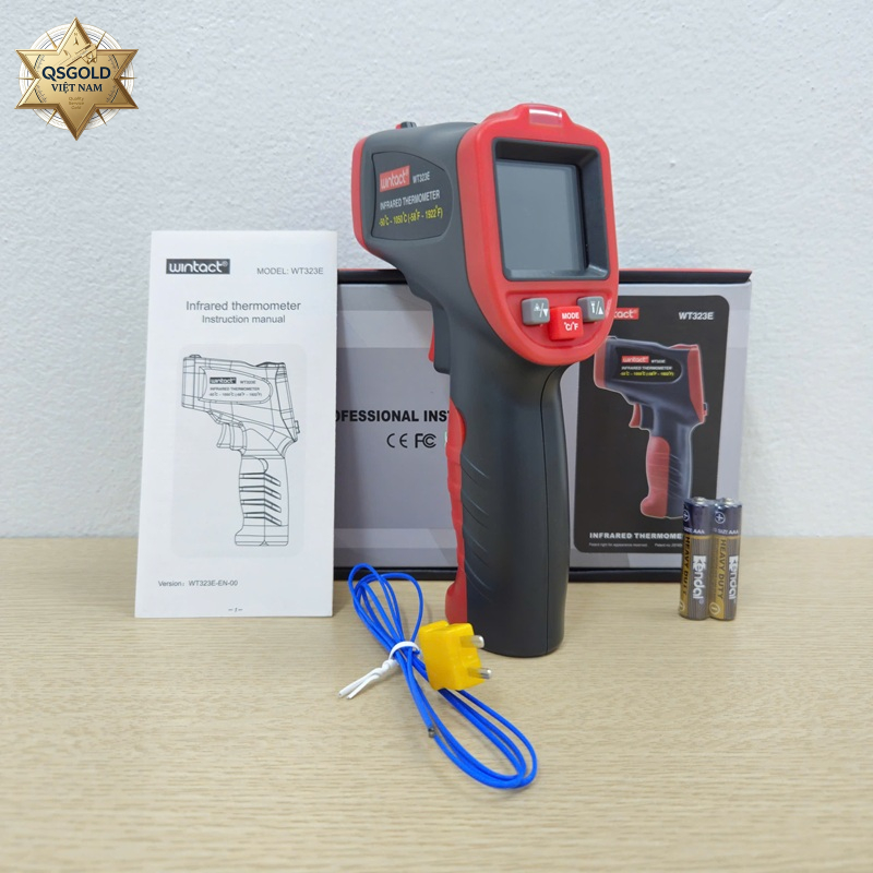 Máy đo nhiệt độ hồng ngoại Wintact WT323E