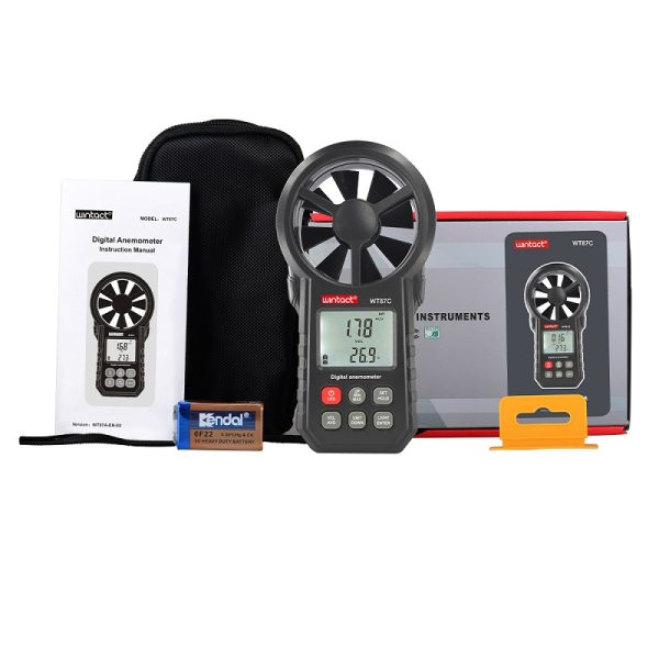 Máy đo tốc độ gió, lưu lượng gió Wintact WT87C Chính Hãng