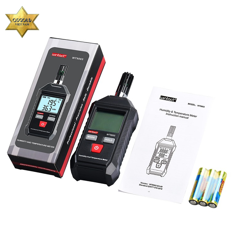 Máy đo nhiệt độ độ ẩm Wintact WT9065 Chính Hãng