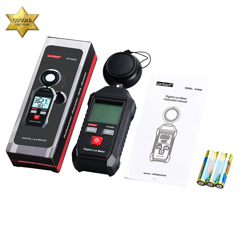 Máy đo cường độ ánh sáng Wintact WT9066 Chính Hãng