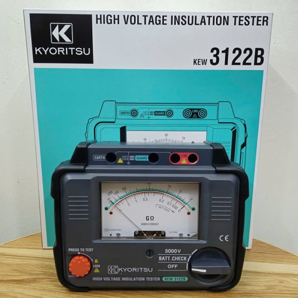 Máy đo điện trở cách điện Kyoritsu 3122B Máy đo điện trở cách điện Kyoritsu 3122B