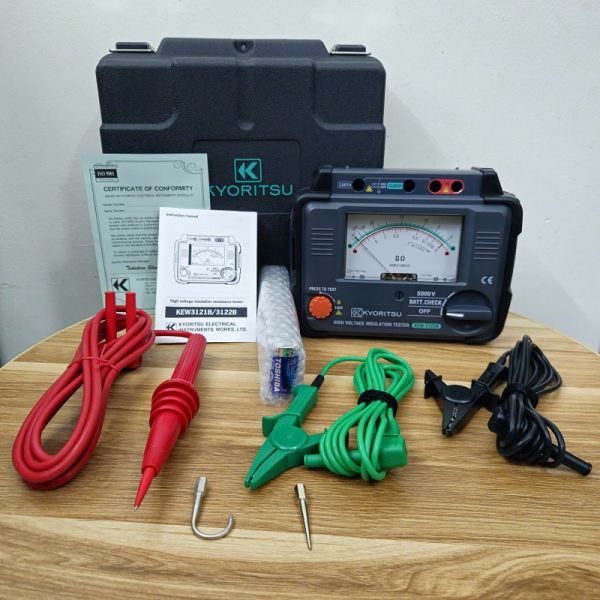 Máy đo điện trở cách điện Kyoritsu 3122B Chính hãng