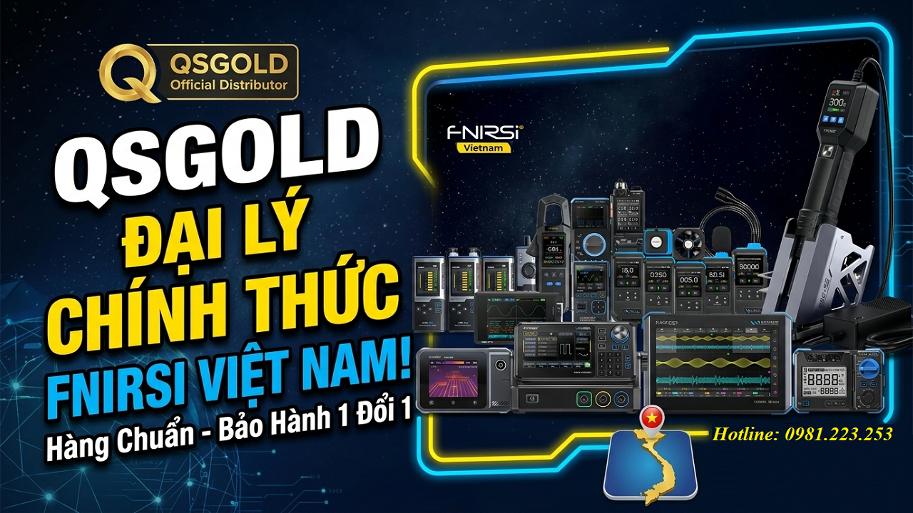 QSGOLD Đại lý phân phối chính thức FNIRSI
